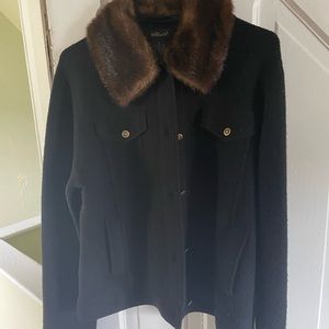 Womens size L Wool Cropped Jacket